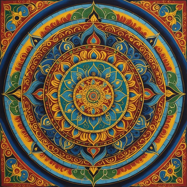 Comment les mandalas tibétains sont-ils utilisés dans la méditation et l'art thérapie ?